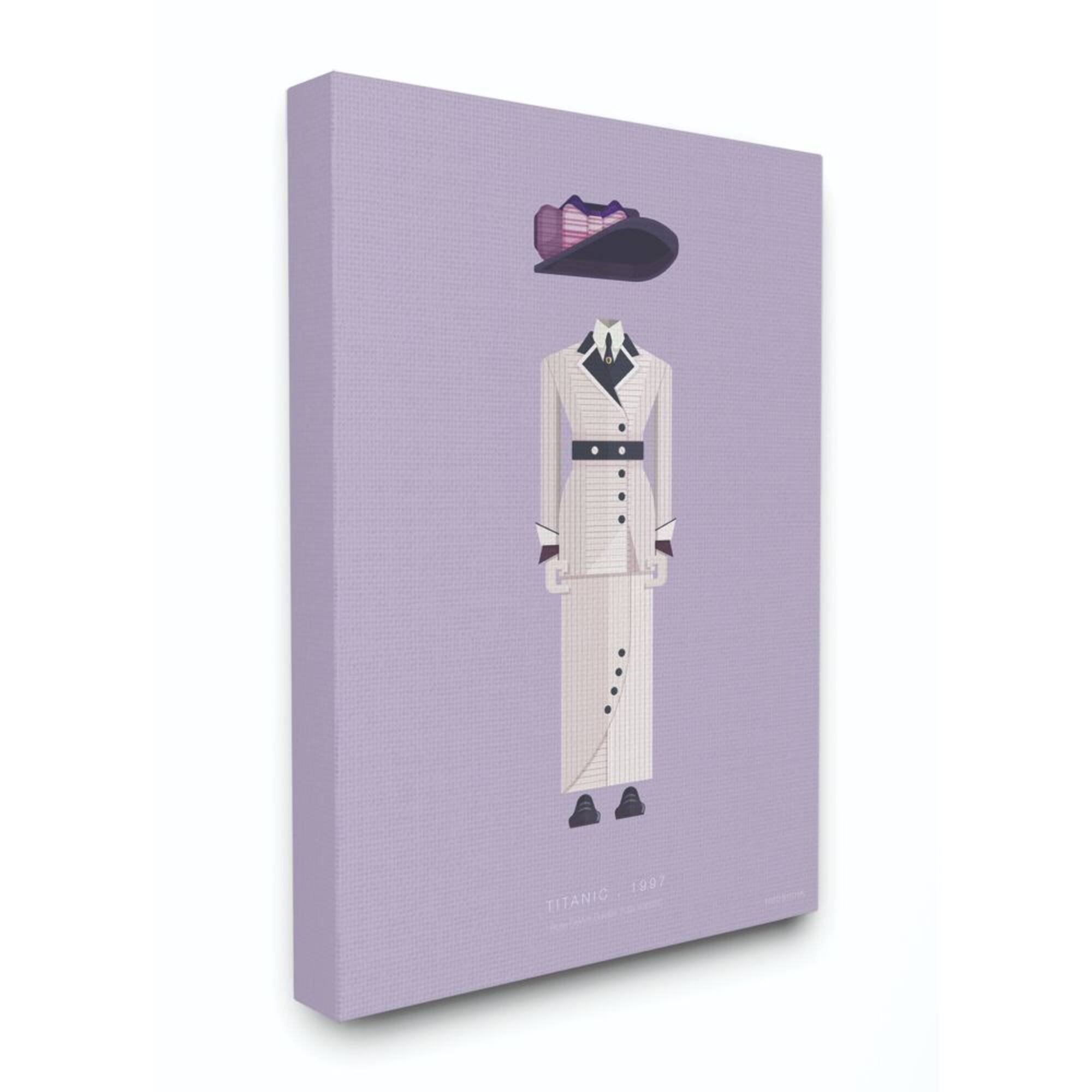Stupell Industries Titanic Fashion Design Wall Accent